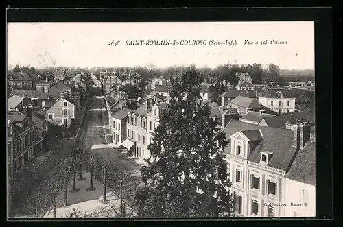 AK Saint-Romain-de-Colbosc, Vue à vol d`oiseau