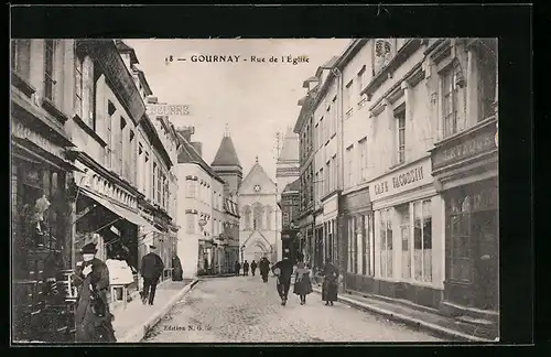 AK Gournay, Rue de l`Eglise