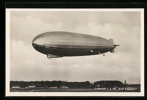 AK Luftschiff LZ 127 Graf Zeppelin