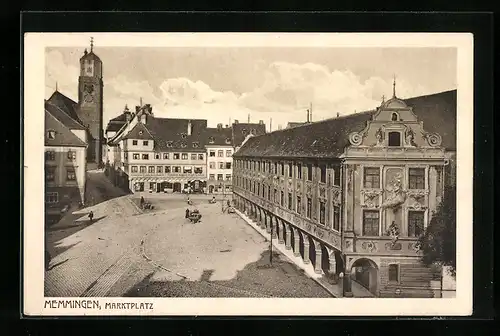 AK Memmingen, Kirche beim Marktplatz