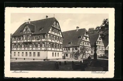 AK Maulbronn, Häuser am Klosterhof