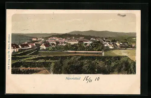 AK Herrnhut, Ortsansicht