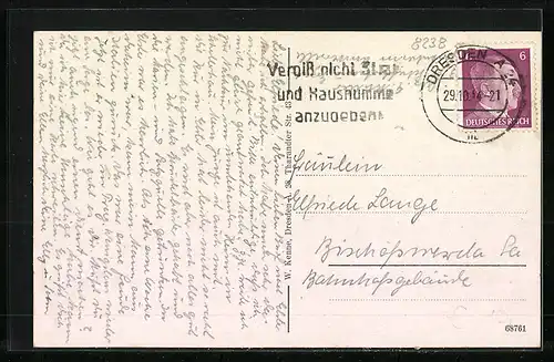 AK Schellerhau i. Erzgeb., Ferienheim der Firma Universelle