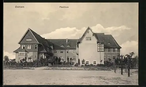 AK Berlin-Dahlem, Blick zum Paulinum