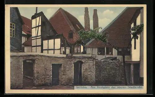 AK Iserlohn, Am Kirchplatz der oberen Stadtkirche