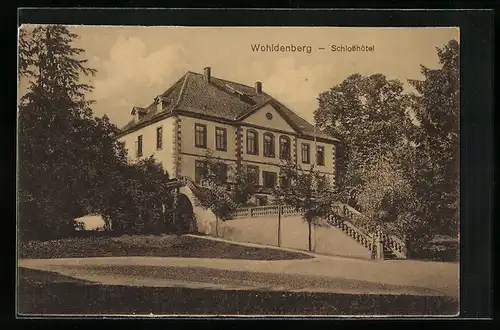 AK Wohldenberg, Blick auf das Schlosshotel