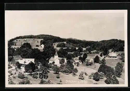 AK Sitzberg, Ansicht vom Ort aus der Ferne
