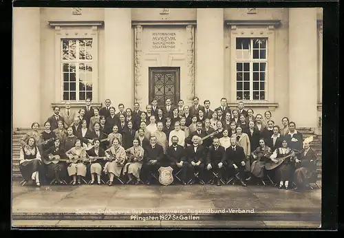 AK St. Gallen, Jahres Conferenz Deutsch-schweiz. Jugendbund-Verband Pfingsten 1927