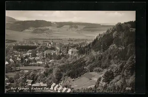 AK Bad Kudowa, Kudowa-Tal mit Schlossberg