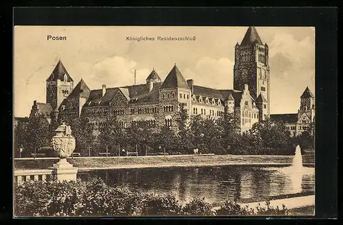 AK Posen, Königliches Residenzschloss