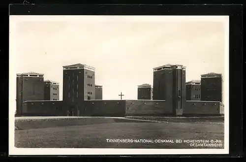 AK Hohenstein, Tannenberg-National-Denkmal, Gesamtansicht