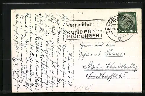 AK Neukuhren /Ostsee, Samländische Steilküste