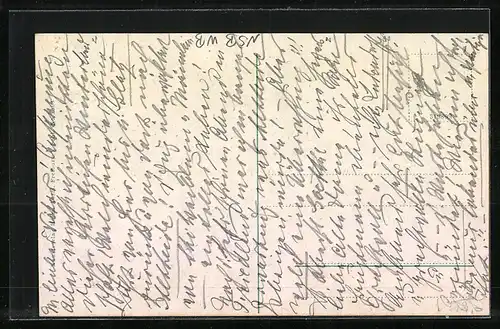 AK Blitzengrund bei Görbersdorf, Ortsansicht im Winter