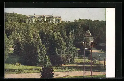 AK Tatranská Lomnica, Grandhotel Praha v Tatranské Lomnici