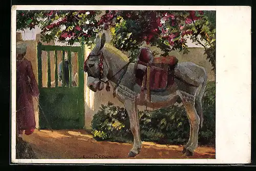 AK Packesel im Orient wartet auf den Aufbruch