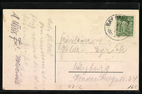 Präge-AK Franko-Alemannia sei`s Panier, Studentenwappen