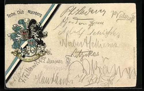 AK Nürnberg, Techn. Club, Studentenwappen