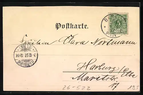 Künstler-AK Mathilde Ade: Karren mit Edelweiss