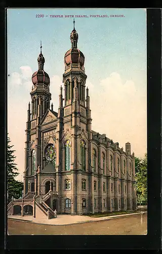 AK Portland, OR, Temple Beth Israel, Synagoge