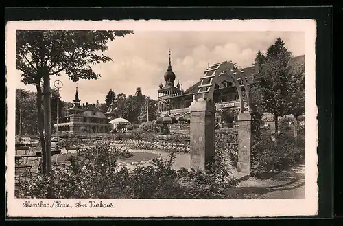 AK Alexisbad /Harz, Am Kurhaus