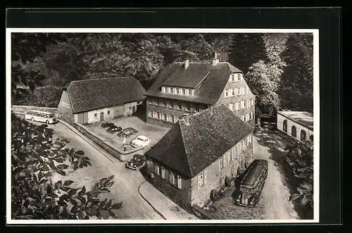 AK Weinheim a. d. Bergstrasse, Gasthof Fuchs`sche Mühle