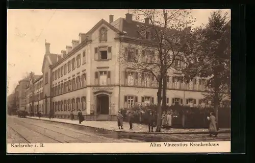 AK Karlsruhe i. B., Altes Vinzentius-Krankenhaus