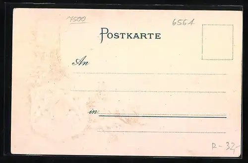 AK Karlsruhe i. B., Partie am Schloss