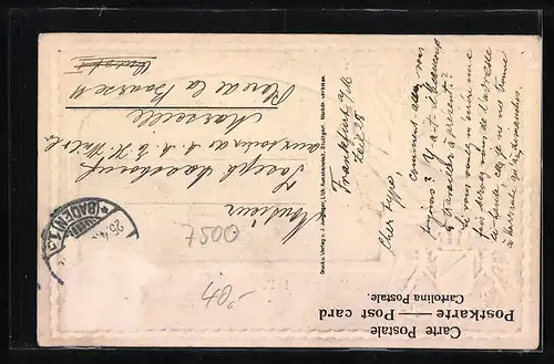 AK Karlsruhe i. B., Partie am Schloss