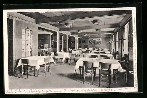 AK Karlsruhe i. B., Weinhaus Hotel Karpfen, Inh.: J. Koch & Söhne