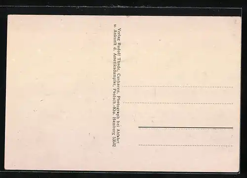 AK Passagierschiff SS Reliance auf See