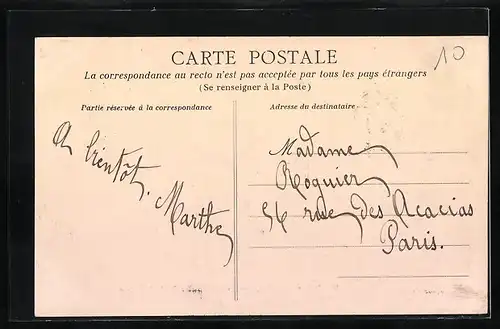 AK Pouville, route de Dieppe