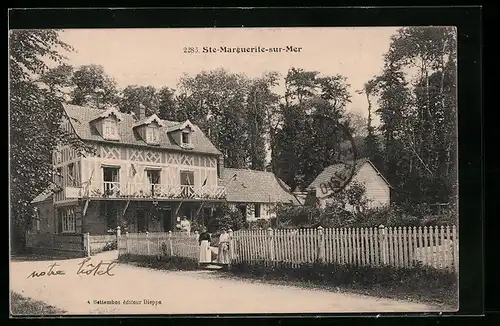AK Ste-Marguerite-sur-Mer, Ortsansicht