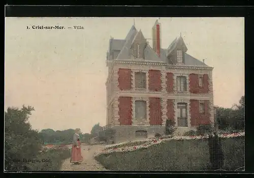 AK Criel-sur-Mer, Villa