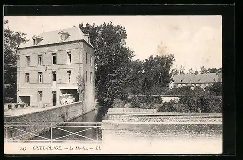 AK Criel-Plage, Le Moulin