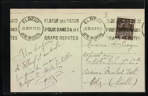 AK Elbeuf, Rue de Paris