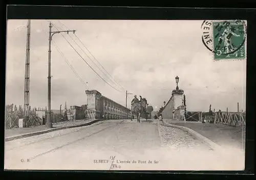 AK Elbeuf, L`Entrée du Pont de fer