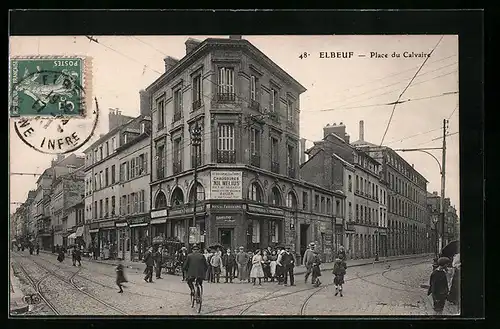 AK Elbeuf, Place du Calvaire