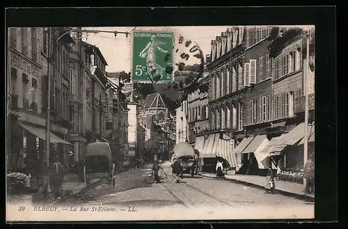 AK Elbeuf, La Rue St-Etienne