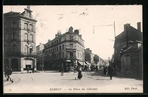 AK Elbeuf, La Place du Calvaire