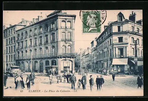 AK Elbeuf, La Place du Calvaire