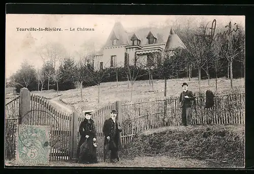 AK Tourville-la-Rivière, Le Chateau