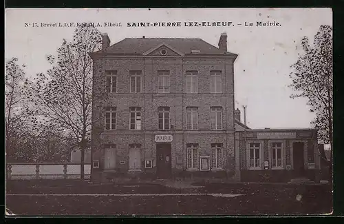 AK Saint-Pierre-lez-Elbeuf, La Mairie
