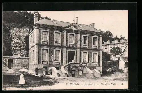 AK Orival, La Mairie