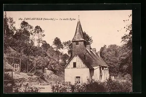 AK Tancarville, La vieille Eglise
