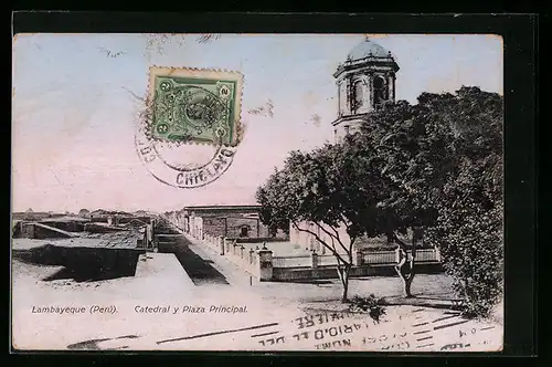AK Lambayeque, Catedral y Plaza Principal