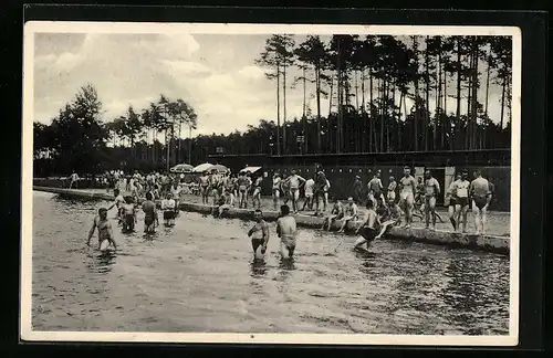 AK Grafenwöhr, Truppenübungsplatz, Heidweiher