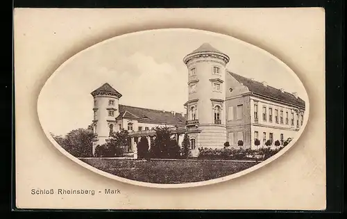 AK Rheinsberg /Mark, Blick auf das Schloss