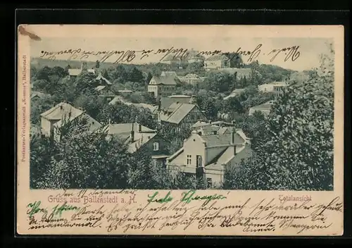 AK Ballenstedt a. H., Totalansicht
