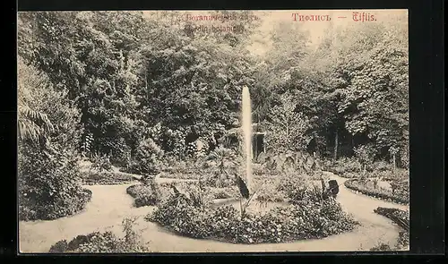 AK Tiflis, Jardin botanique
