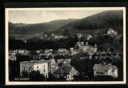 AK Bad Landeck, Panorama